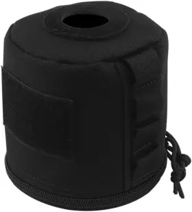 P57541-1 Mioyoow Tactical Toilet Paper Holder Waterproof Roll Bag Black
