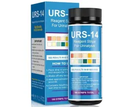 U031101 Mission Urs-14 14 Parameter Urinalysis Test Strips Protein Ketone Ph Ex 10/26