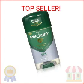 Mitchum 309973155008 Pack Of 4 Power Gel Anti-perspirant Deodorant Unscented 2.25 Oz