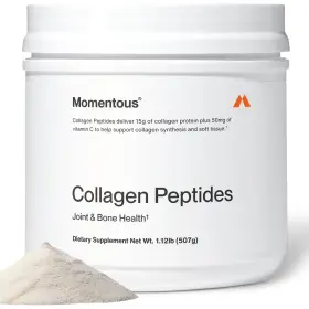 Mcppp2 Momentous Collagen Peptides Powder 1.12 Pound Pack Of 1 Grass-fed Protein