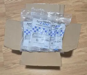 79949-03 Monaghan Aerochamber Plus Z Stat Anti-static Valve Holding Chamber Lot Of 10