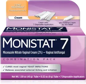 458341 Monistat 7 Day Yeast Infection Treatment For Women 2 Count Pack Of 1