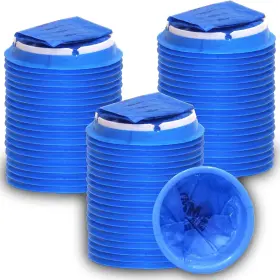 Mp Mozzpak Inc 711181944433 Vomit Bags Disposable 60 Pack - 1000ml Emesis Leak-proof Barf B