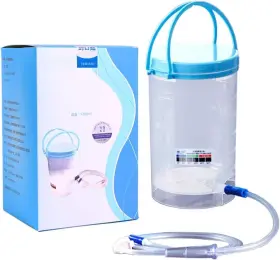 Mtsxdyt 791405909172 Enema Kit Reusable Coffee Bucket Detox Body Cleaner Unisex - 1200m