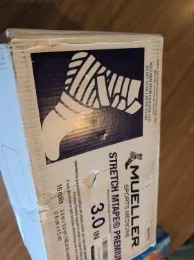 21013 Mueller Stretch Mtape Premium 3 Inch X 5 Yards 16 Rolls