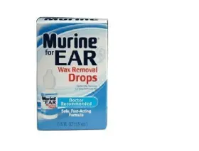 Murine 678112736232 Ear Drops 0.5 Oz Wax Removal