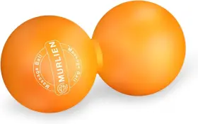 M1s-pmrb Murlien Peanut Massage Ball Double Lacrosse For Myofascial Release Orange
