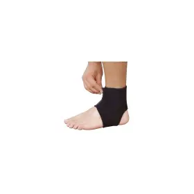 1075100 Mutual Industries Adjustable Neoprene Ankle Support Black One Size