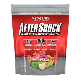 Myogenix 680269333417 Protein Powder Post Workout Recovery Creatine Bcaas Fruit Punch 6lb