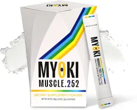 5100045 Myoki Lean Muscle Support Powder Peptide Formula 0.11oz Pack Of 30 Strength 5100045 Myoki Lean Muscle Support Powder Peptide Formula 0.11oz Pack Of 30 Strength