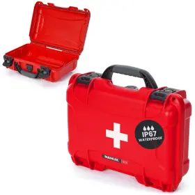 909-fsa9 Nanuk Waterproof First Aid Box 909 11.4 X 7.0 3.7 Red Empty Durable Medical