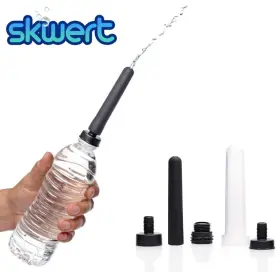 Nasstoys 666987004006 Boneyard Skwert 5pc Water Bottle Douche Adaptor Kit Nozzle Attachment