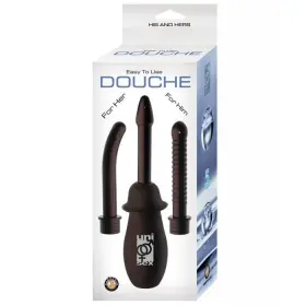 Nasstoys 782631240108 His And Hers Easy-to-use Douche - Black Comfortable Effective Cleansing