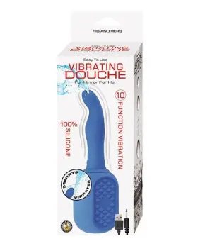 Nasstoys 782631308013 Vibrating Douche - Blue Stimulating And Effective Cleansing Solution
