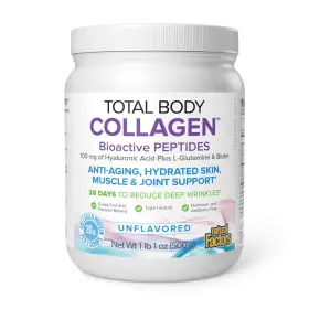 2632 Natural Factors Total Body Collagen Bioactive Supplement For Hair Nail Skin Growth