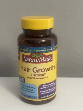 Hl000569 Nature Made Hair Growth 30 Softgels Biotin Lustriva Vitamin A And C Supplement Hl000569 Nature Made Hair Growth 30 Softgels Biotin Lustriva Vitamin A And C Supplement
