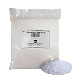 Naturejam 642125429764 Calcium Propionate Powder For Baking 2 Pounds Bulk Bag