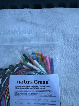 027926 Natus Grass Disposable Deep Eeg Cup Electrode Agagcl Coated