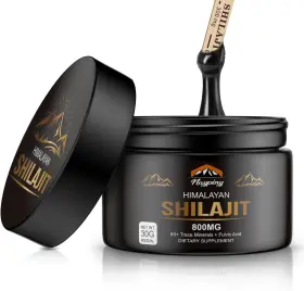 Q82900 Naypiny Shilajit Resin 800mg Gold Grade Himalayan Organic Pure Fulvic Acid Trace Complex