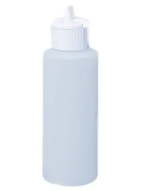 Needbottles 055721916746 4 Oz Natural Plastic Cylinder Bottles With Flip Top Pour Spout Pack Of 6