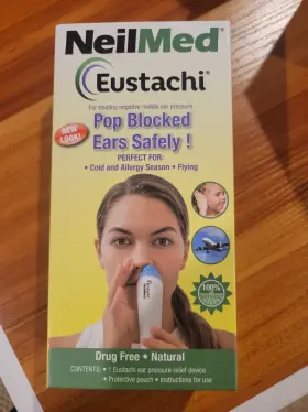 Me8203 Neilmed Eustachi Safely Pop Blocked Ears -ear Pressure Relief Device Batteries