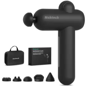 Nk-mg08 Nekteck Massage Gun 12mm Amplitude 30 Speeds Usb C Rechargeable Deep Pain Nk-mg08 Nekteck Massage Gun 12mm Amplitude 30 Speeds Usb C Rechargeable Deep Pain