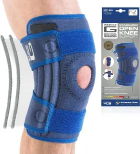 387-2306 Neo-g Fba Knee Brace Stabilized Open Patella Support Helps With