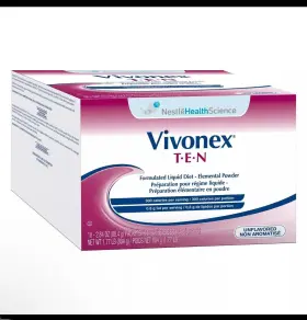 Nestl Health Science 793132290844 Vivonex T.e.n. Elemental Formulated Liquid Diet Sold As Box Of 10 Packets