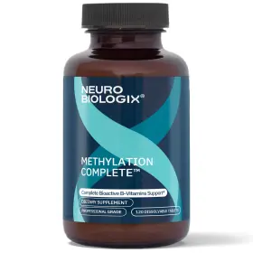 Neurobiologix 854998006007 Methylation Complete Methylated B Complex Methylfolate B12 B6 120 Tablets Daily