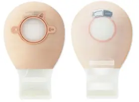 18292 New Image Two-piece Drainable Mini Ostomy Pouch Box Of 20 Without Packaging