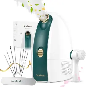 Nb8388 Newbealer Green Facial Steamer 3in1 Aromatherapy Face Without Arm