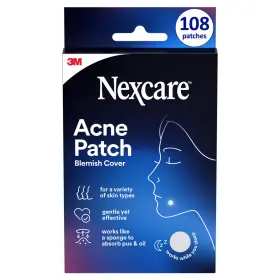Ap-108 Nexcare Acne Patches Blemish Cover Assorted / 108-count Clear 108 Count