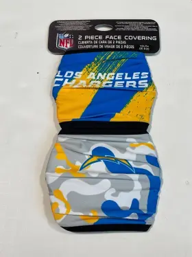 Nfl 195179157614 Los Angeles Rams Face Coverings Masks 2 Pack Youth 8 20 New Nwt N59