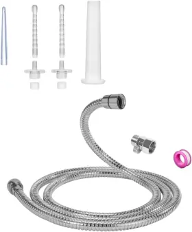 Ninximi 445007977963 Shower Enema System Kit- Vaginal And Anal Cleaning Kit With 3 Nozzle 6