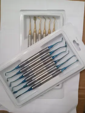 5489 Nomi Brothers 6pcs Dental Filling And Sculpting Instruments - Stainless Steel Composite Set