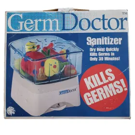 Nps-1 Novalabs Germ Doctor Sanitizer Dry Heat Nursery Vintage Collectible Prop Nos Dead Tech
