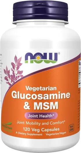 3130 Now Foods Supplements Glucosamine And Msm Greengrown 120 Count Pack Of 1