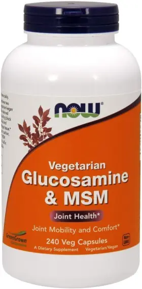 Nfvgcap405 Now Foods Supplements Glucosamine And Msm Greengrown 240 Count Pack Of 1