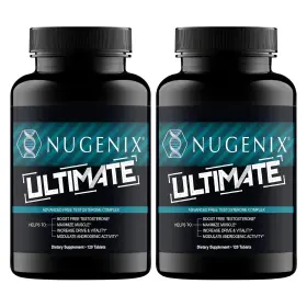 Nugenix 810047390978 Testosterone Booster Ultimate Free 240 Count