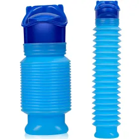 Luolsnh750ml Nuooo Emergency Toilet Portable Potty Pee Bottles For Male Female Small Blue