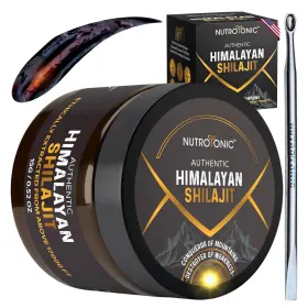 Sku444 Nutrotonic Llc Himalayan Shilajit Resin 40x Nano Filtered 17000 Ft 60 Servings Days