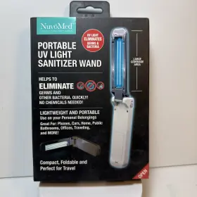 Nuvomed 859811009180 Portable Disinfecting Light Wand Sealed Box
