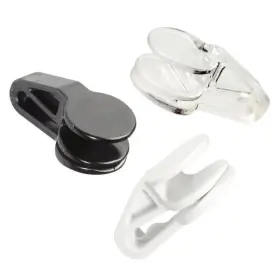 Clr052 O2 Ear Buddies Clear Oxygen Cannula Clips 1 Pair Comfortable Solution