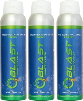 O2 Energy Llc. 860000368971 Blast - Pure Oxygen Supplement Filled With 99.99% To Support