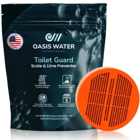 Owt-tg-1 Oasis Water Technologies Toilet Tank Guard Drop In Tablet 180 Day Hard Limescale Control