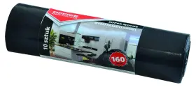 22022242-05 Officer Products Office Bin Liners 160 L - 10 Count Pack Of 1 Black