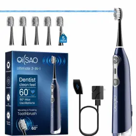 Abb885 Oilsao Electric Toothbrush Water Flosser 3-in-1 Cordless 5 Brush Heads 30 Day Adults Abb885 Oilsao Electric Toothbrush Water Flosser 3-in-1 Cordless 5 Brush Heads 30 Day Adults