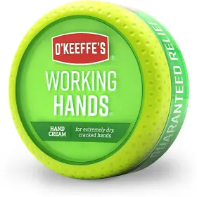K0350007-1 Okeeffes Oftkeeffes Working Hands Hand Cream 3.4 Oz. Jar Green