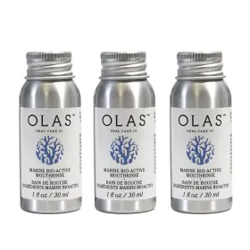 Olas 860013025618 Alcohol Free Mouthwash And Oral Rinse 3 Count 1 Fl Oz Each Marine Bio-active