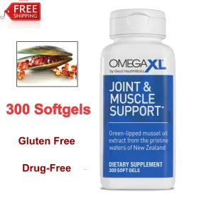 Omegaxl 868663000023 300 Softgel - Green Lipped Mussel Oil Joint And Muscle Support Supplement